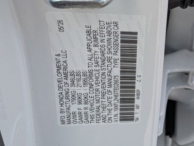 2026 Honda Civic Sport