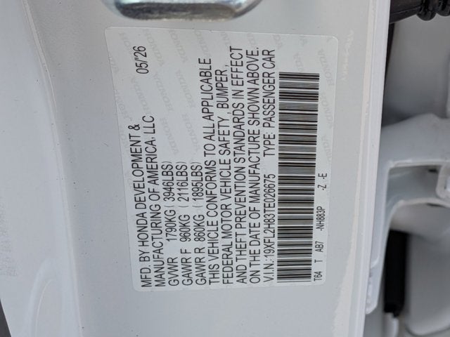 2026 Honda Civic Sport