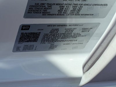 2025 GMC Sierra 1500 SLT