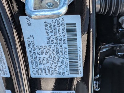 2026 Honda Accord LX