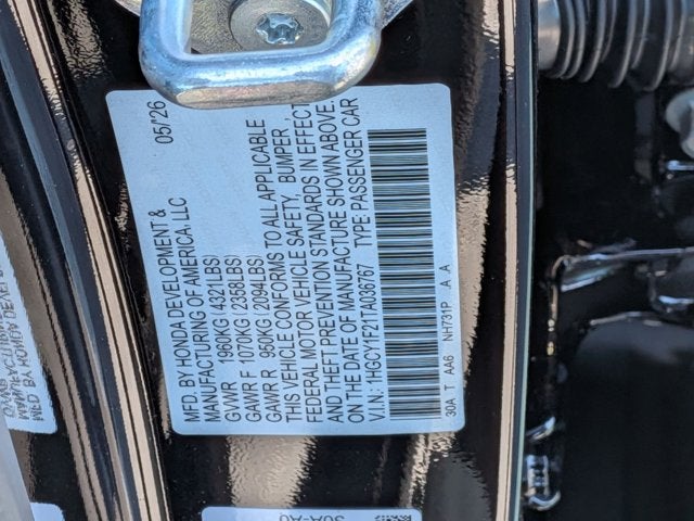 2026 Honda Accord LX