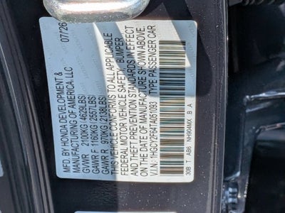 2026 Honda Accord Hybrid EX-L
