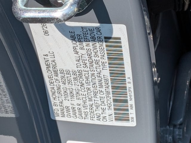 2026 Honda Accord Hybrid EX-L