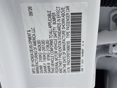2026 Honda Accord Hybrid Touring