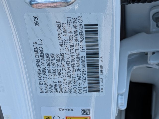 2026 Honda Accord Hybrid Touring