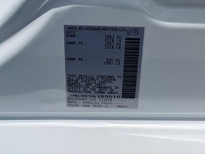 2024 Nissan Altima 2.5 SV