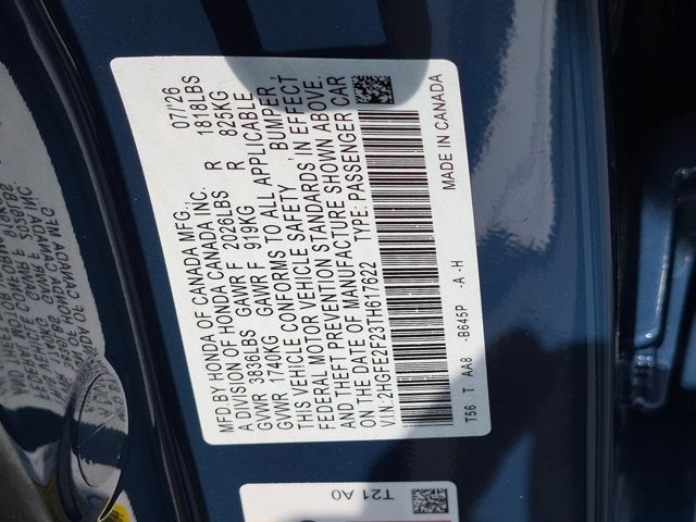 2026 Honda Civic LX