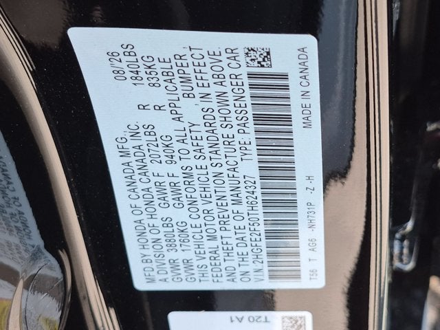 2026 Honda Civic Sport