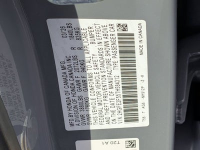2026 Honda Civic Sport