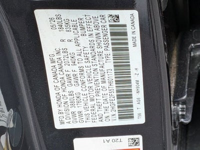 2026 Honda Civic Sport