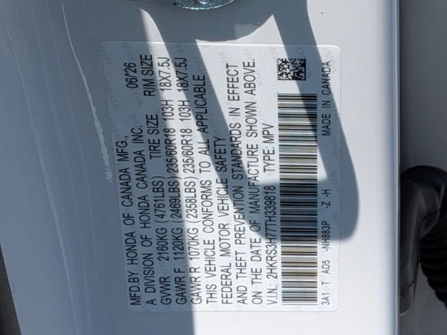 2026 Honda CR-V EX-L