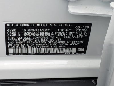 2027 Honda HR-V LX