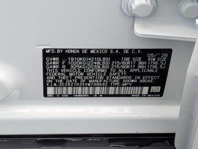 2027 Honda HR-V LX