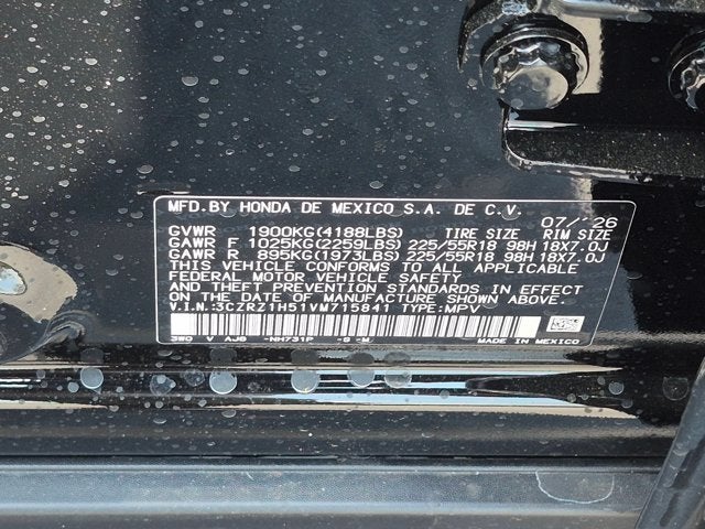2027 Honda HR-V Sport
