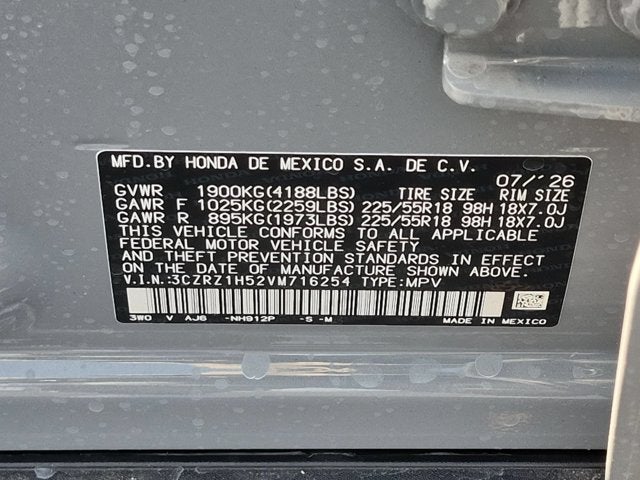 2027 Honda HR-V Sport
