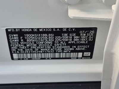 2027 Honda HR-V Sport