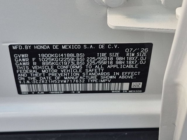 2027 Honda HR-V Sport