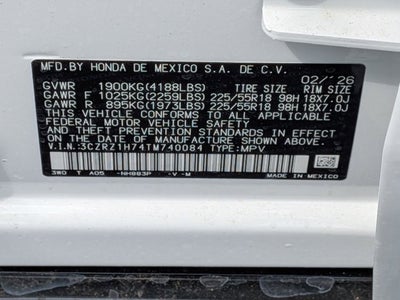 2026 Honda HR-V EX-L