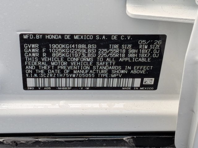 2027 Honda HR-V EX-L
