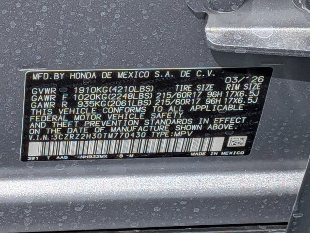 2026 Honda HR-V LX
