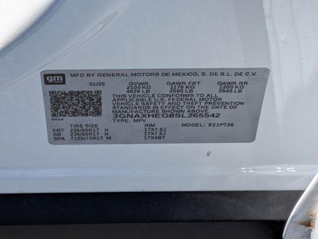 2025 Chevrolet Equinox LT