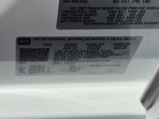 2025 GMC Sierra 1500 SLT