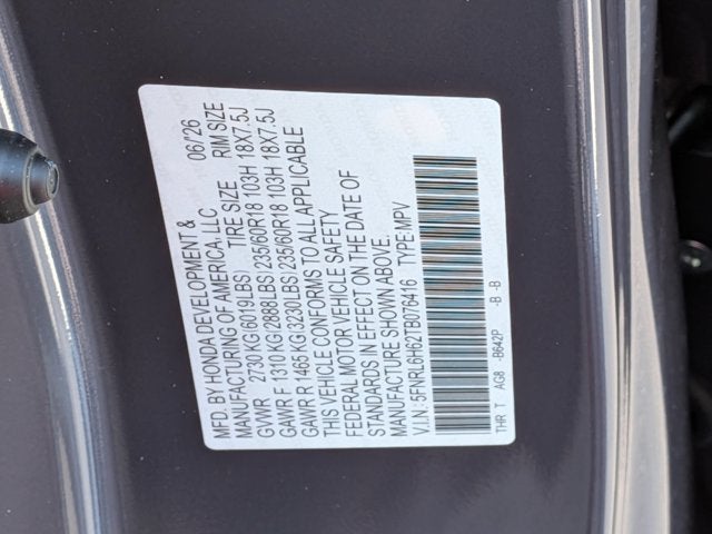 2026 Honda Odyssey EX-L