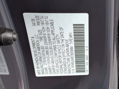 2026 Honda Odyssey EX-L
