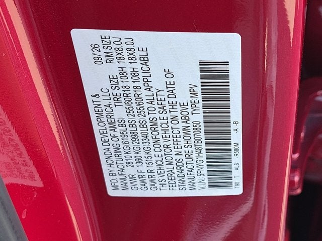 2026 Honda Pilot EX-L