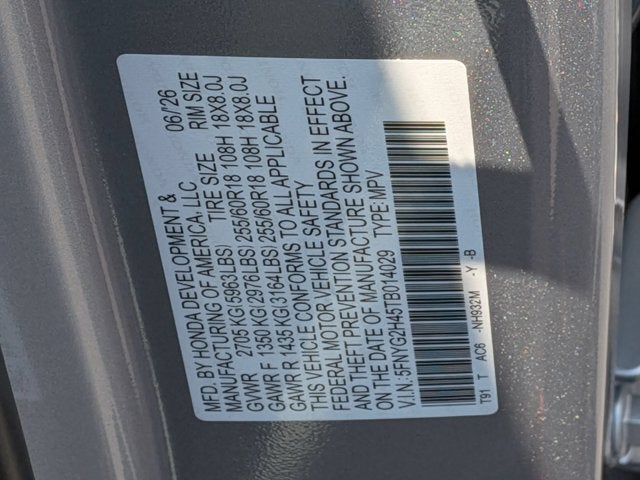 2026 Honda Pilot EX-L