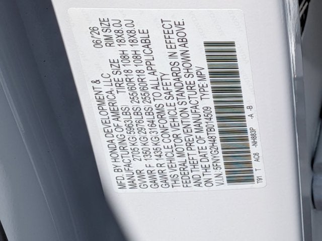 2026 Honda Pilot EX-L