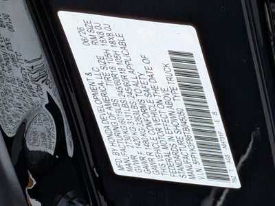 2026 Honda Ridgeline Black Edition