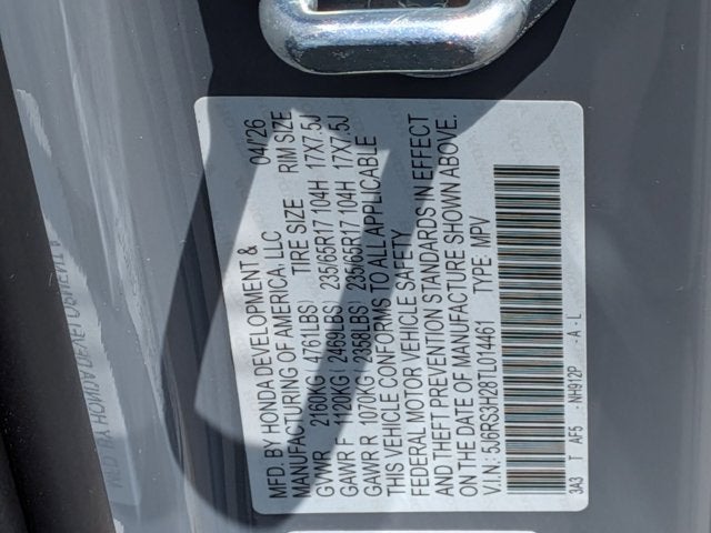 2026 Honda CR-V LX