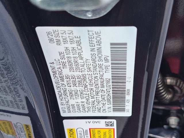 2026 Honda CR-V EX-L