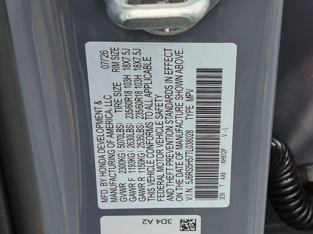 2026 Honda CR-V Hybrid Sport