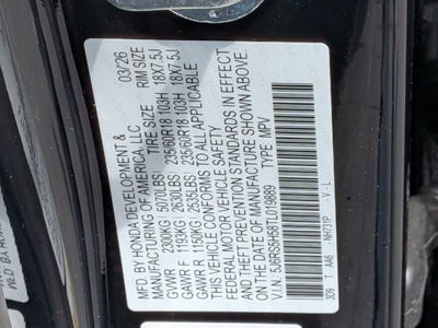 2026 Honda CR-V Hybrid Sport