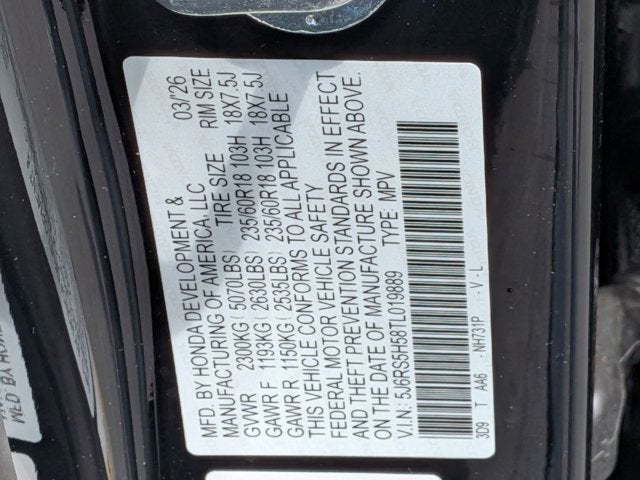 2026 Honda CR-V Hybrid Sport