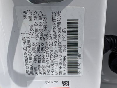 2026 Honda CR-V Hybrid Sport-L