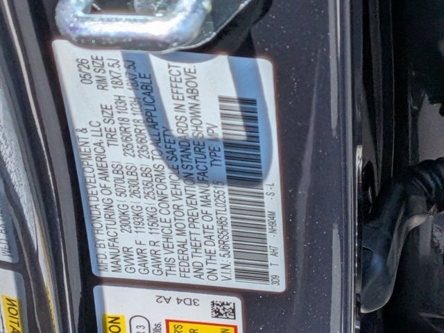2026 Honda CR-V Hybrid Sport-L