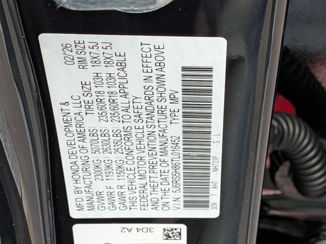 2026 Honda CR-V Hybrid Sport-L