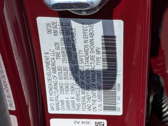2026 Honda CR-V Hybrid Sport-L