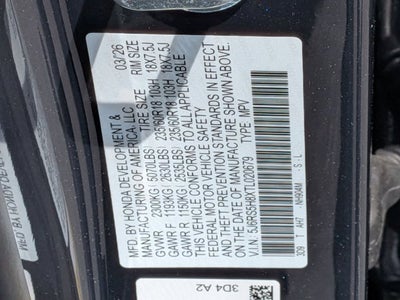 2026 Honda CR-V Hybrid Sport-L