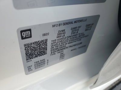 2022 Chevrolet Silverado 1500 Custom