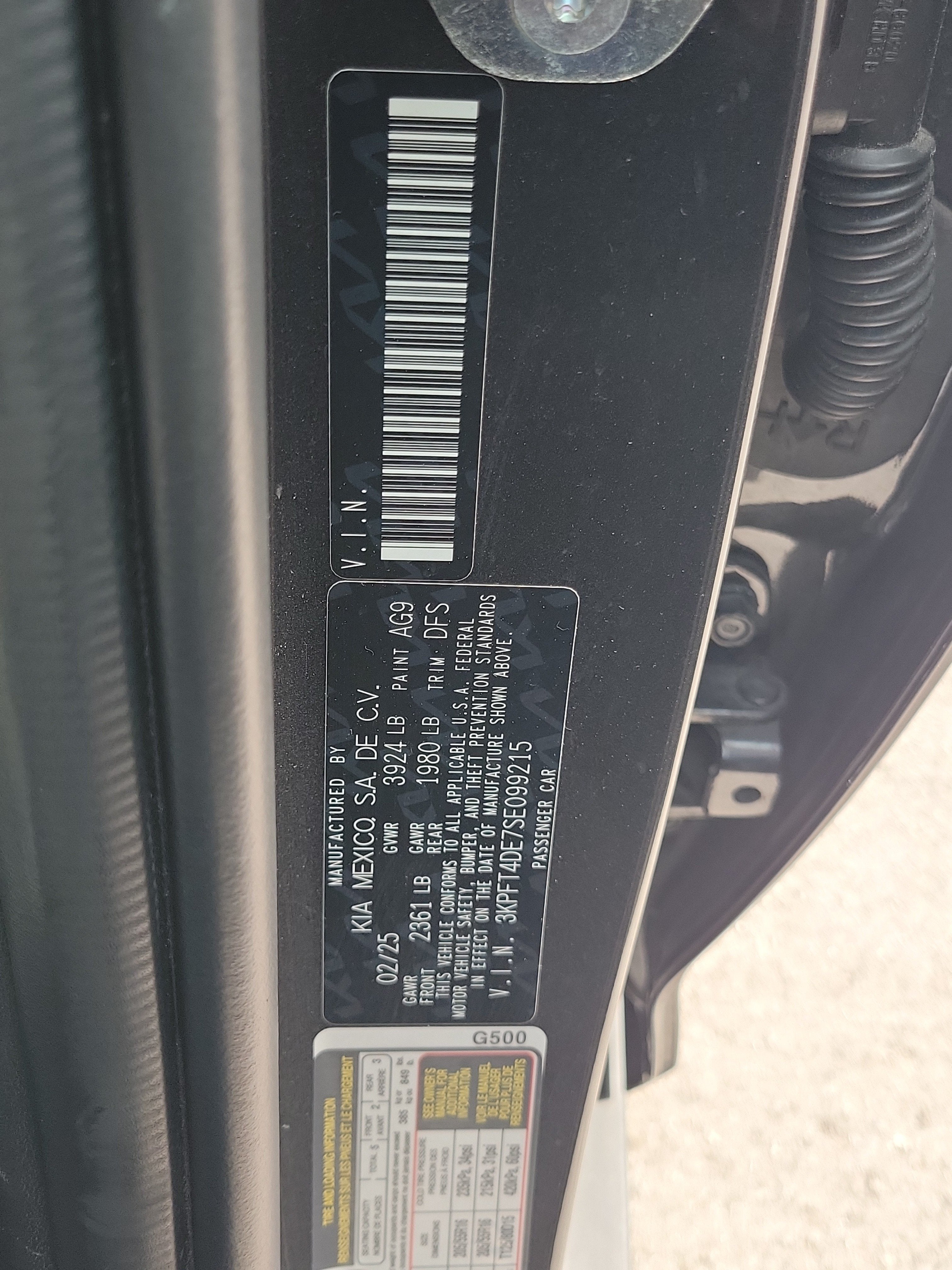 2025 Kia K4 LXS