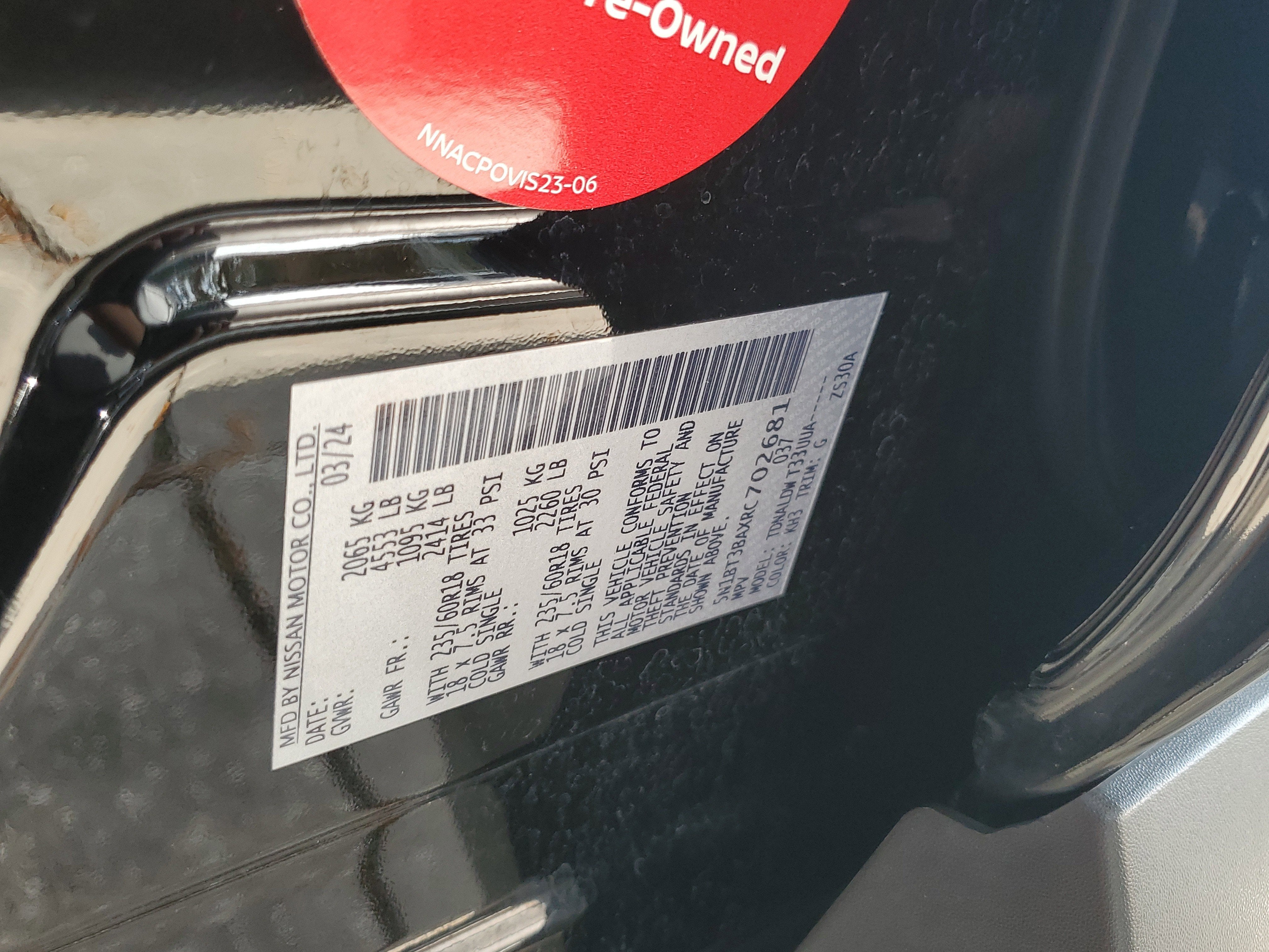 2024 Nissan Rogue SV