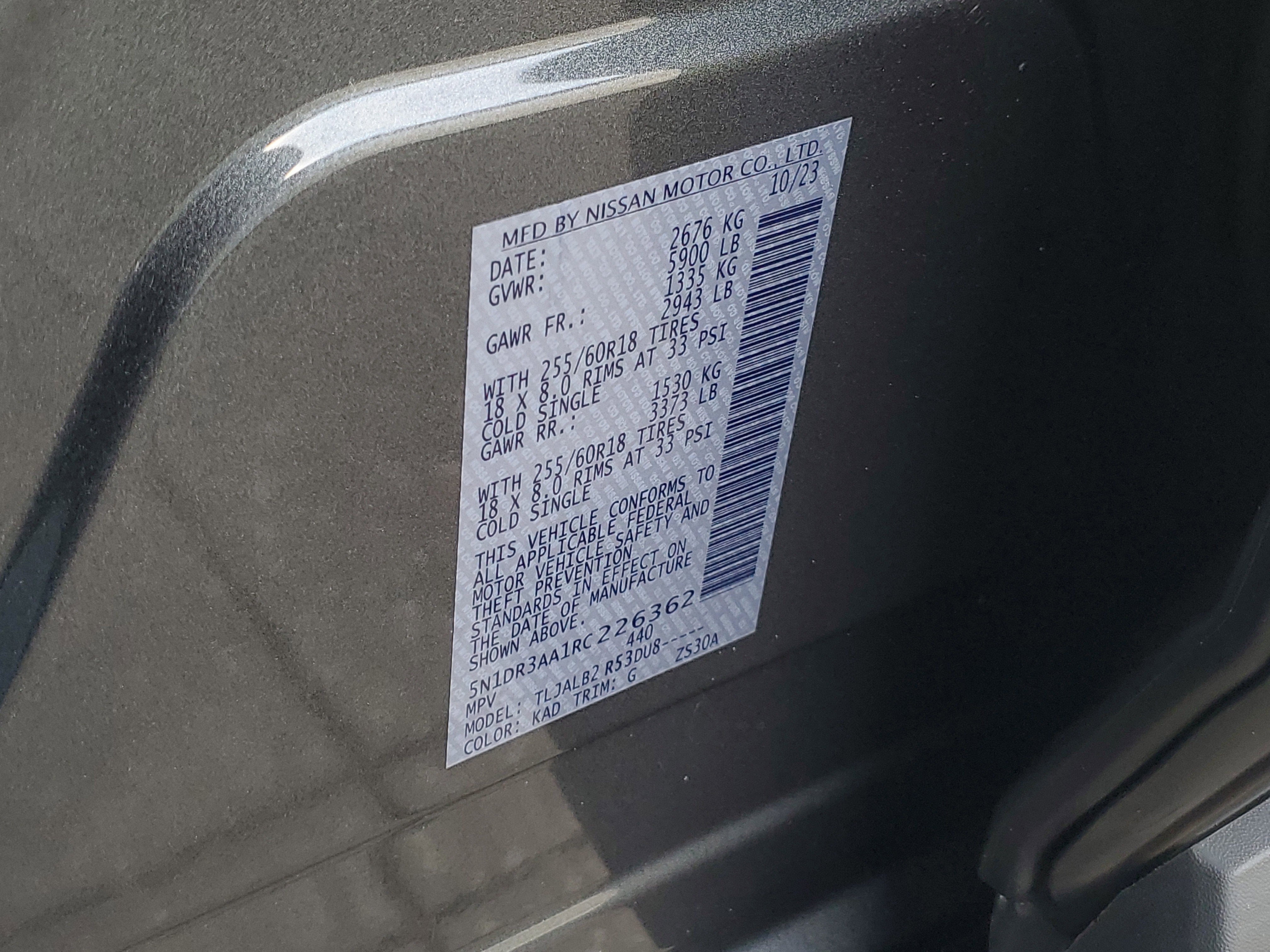 2024 Nissan Pathfinder S