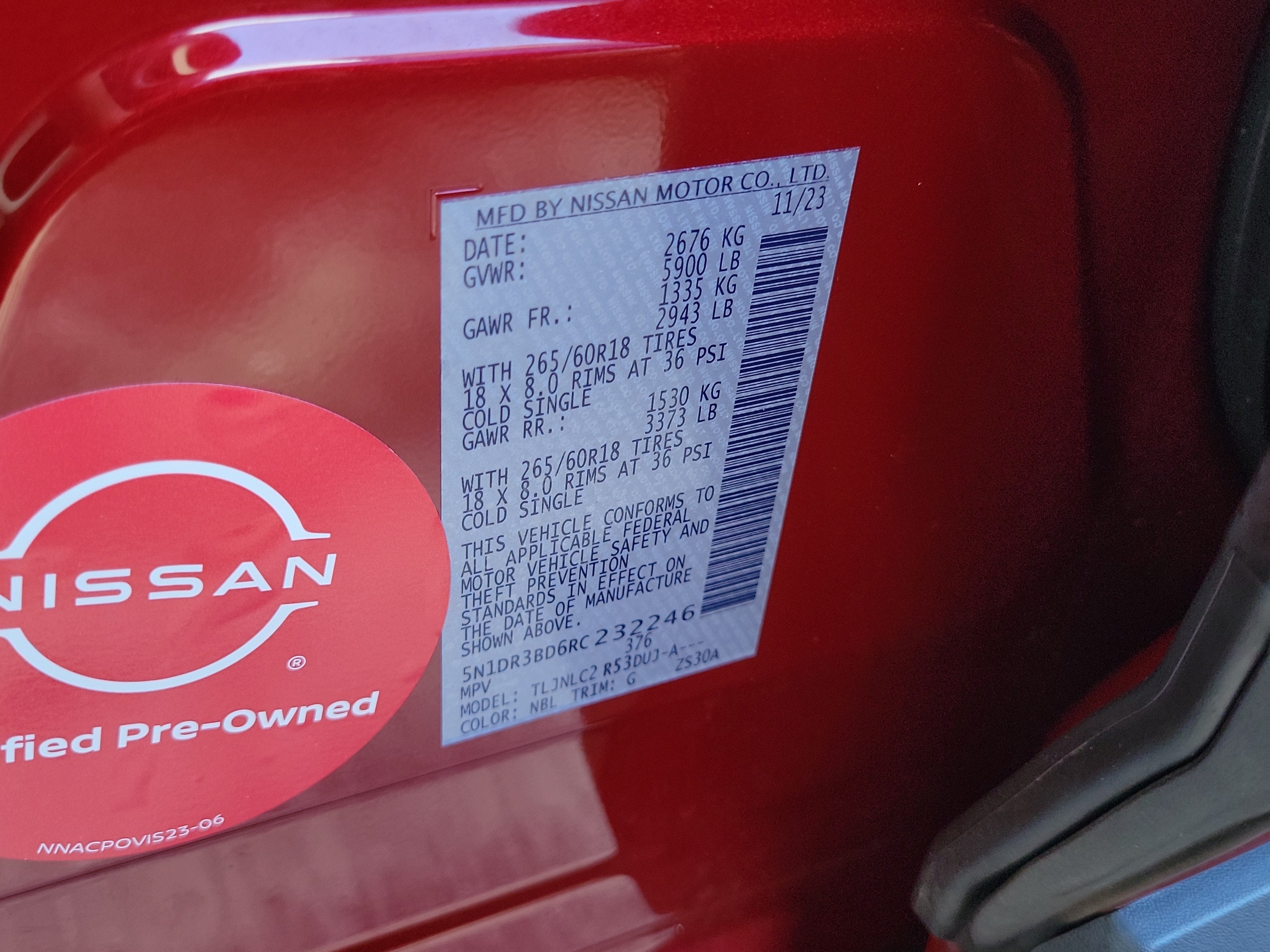2024 Nissan Pathfinder Rock Creek
