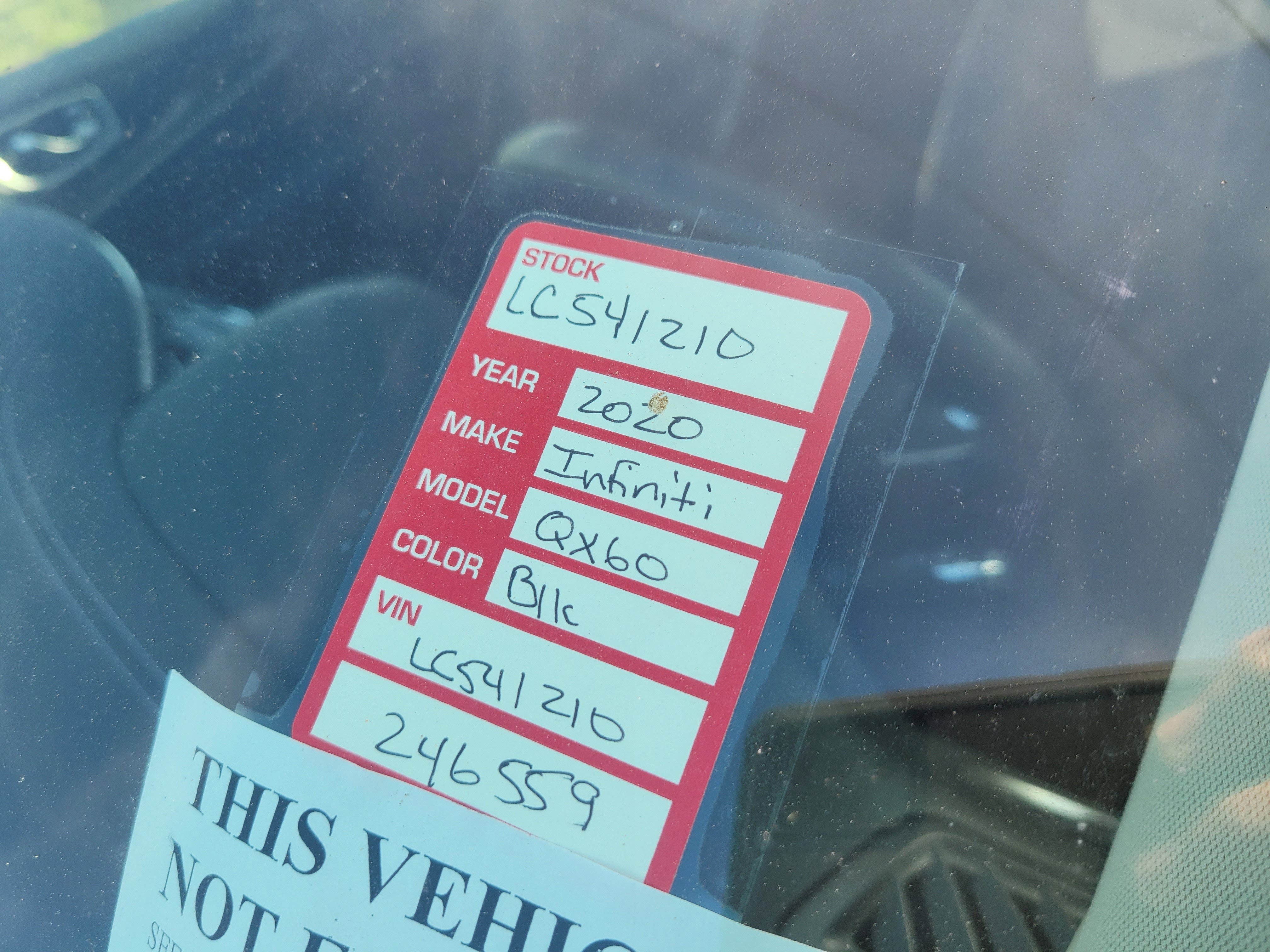 2020 INFINITI QX60 LUXE