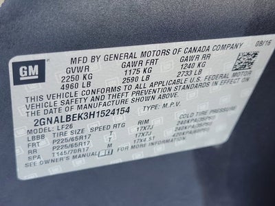 2017 Chevrolet Equinox LS