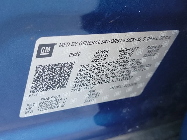 2020 Chevrolet Trax LT